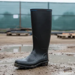 Bota De Lluvia Goma Caucho Pesquera Reforzada No Pvc Gocer