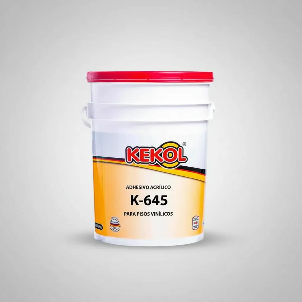 Adhesivo Base Acuosa Kekol K645 Piso Vinilico Baldosa 10 Lts