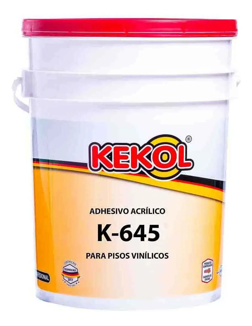 Adhesivo Base Acuosa Kekol K645 Piso Vinilico Baldosa 10 Lts - Imagen 6