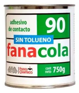 Adhesivo Cemento Pegamento De Contacto Sin Tolueno 1 Lt 750g