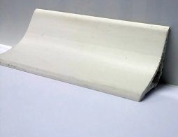 Alternative view of Zocalo Sanitario Pvc Rigido Blanco 30mm Tira X 4 Mts