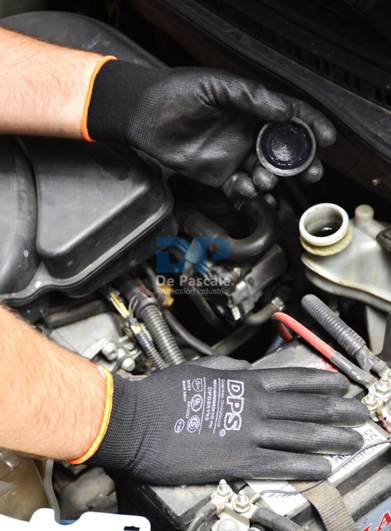 Guante Anatómico Trabajo Mantenimiento Palma Pu Espumada Dps - Imagen 4