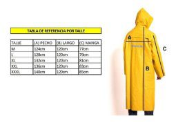 Alternative view of Capa Traje De Lluvia Alaska Pvc Con Reflectivo Color Azul