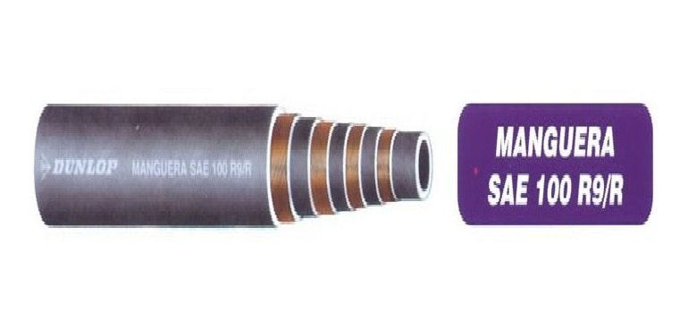Manguera Malla Metálica Sae 100 R9 25mm 1 Pulgada X Metro