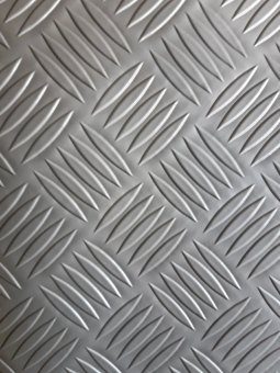 Alternative view of Piso Vinilico Simil Chapa Semilla Melon Transito Ancho 1,40