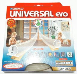 Alternative view of Burlete Puerta Ventana Geko Goma O Autoadhesivo Transparente