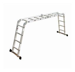 Alternative view of Escalera Multifunción Aluminio Plegable Articulada 4x3