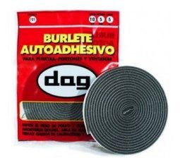Alternative view of Burlete Goma Puerta Ventana Frio Dag Autoadhesivo 10x5mm 5mt