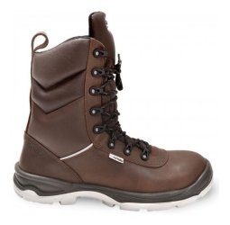 Alternative view of Borceguí Ombu Ozono Marrón Puntera Acero Seguridad Trabajo