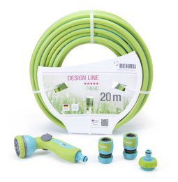 Alternative view of Manguera De Riego X 20mts Kit Pistola Y Acoples Rehau 1/2