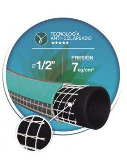 Alternative view of Manguera Riego 3/4 X 50 Mts Anticolapsable Solytac Reforzada Solyon