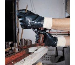 Alternative view of Guante Mapa Titan 392 T 9 Nitrilo Puño Tejido Mantemiento