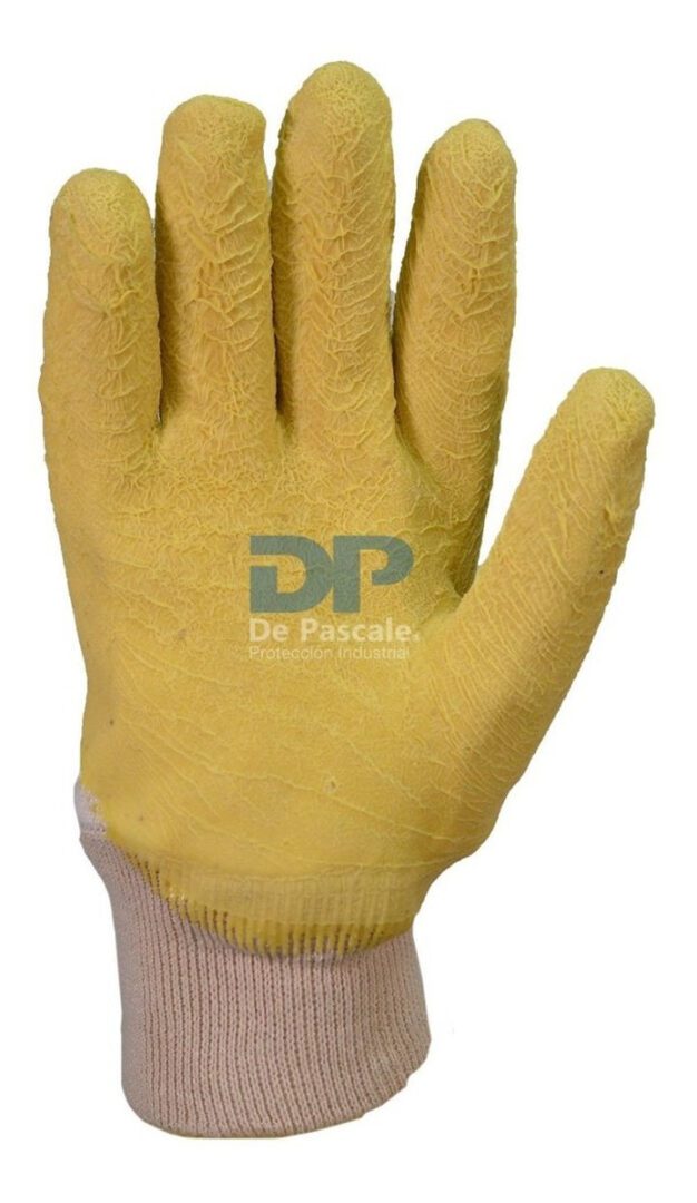 Guante Mondongo Rugoso Puño Elastizado Depascale Certificado