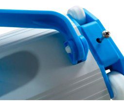 Alternative view of Limpia Barre Fondo Aluminio 35c Pileta Piscina Cepillo Rueda