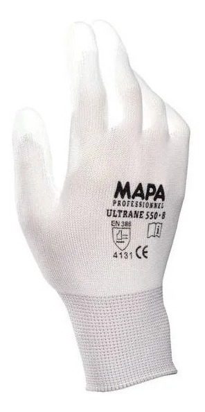 Guante Mapa Ultrane 549 Mantenimiento Blanco Talle 10 Xl - Imagen 2
