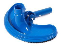 Limpia Barre Fondo Media Luna Pileta Piscina Cepillo Esquina