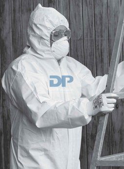 Alternative view of Mameluco Descartable Reforzado Nubus Respirable 63 Gramos