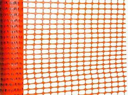 Malla Naranja Reticulada Señalización 50mts X 10 Rollos Vial