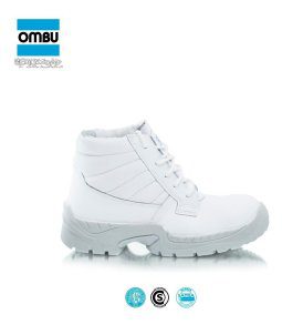Alternative view of Botín De Trabajo Seguridad Ombu Blanco Pu Puntera Acero
