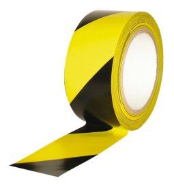 Cinta Demarcatoria Pisos Autoadhesiva 50mm X 30 Mts Cebrada