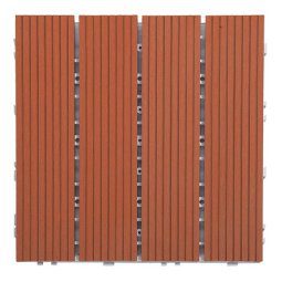 Alternative view of Perfil Rampa Terminacion Baldosa Deck Madera Exterior Vonne