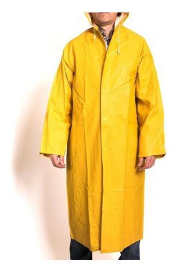 Alternative view of Capa Traje De Lluvia Alaska Pvc Con Reflectivo Amarilla