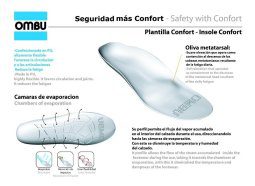 Alternative view of Plantilla Ergonómica Confort Ombu 100% Original Nº35 Al Nº47
