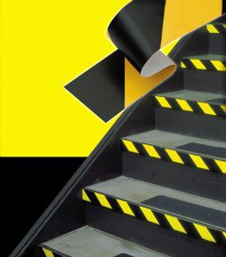 Alternative view of Cinta Demarcatoria Pisos Autoadhesiva 50mm X 30 Mts Cebrada