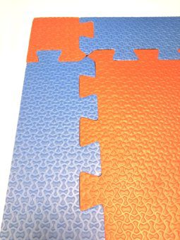 Alternative view of Terminales Bordes Baldosa Piso Goma Eva Encastrable 10mm 1mt