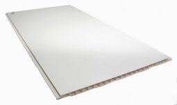 Alternative view of Machimbre Pvc Pared Cielo Raso Blanco Mate 25cm X 4 Mts