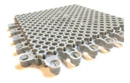 Baldosa Piso Encastrable Antideslizante Pvc Rigido 16x16cm