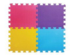 Alternative view of Baldosa Piso Goma Eva Encastrable Antigolpe 1x1 Mt 10mm Esp.