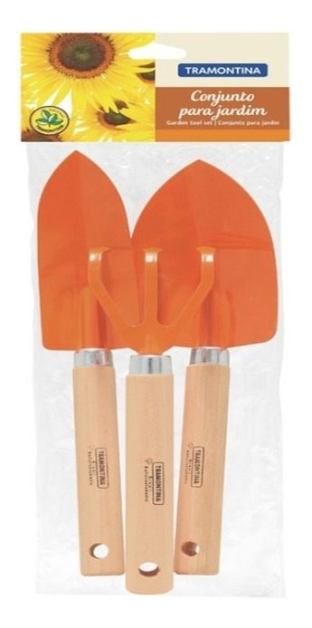 Kit De Jardin Herramientas Tramontina Palas + Rastrillo - Imagen 2