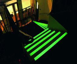 Alternative view of Cinta Antideslizante Fotoluminicente Autoadhesiva 25mm X Mt