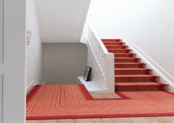 Alternative view of Camino Alfombra Boucle Base Goma Teo Grafic Ancho 67cm