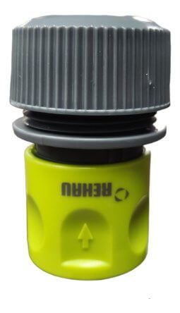 Alternative view of Acople Conector Rapido Manguera Riego 3/4-1/2 Pulgada Rehau
