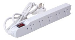 Prolongador Zapatilla Múltiple 5 Tomas Cable 1.5 Mts Electri