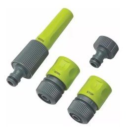 Kit Lanza + Conectores Riego Manguera 3/4 Pulgada 19mm Rehau
