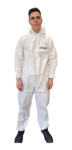 Alternative view of Mameluco Overol Descartable Respirable Pintor 45grs Anmat
