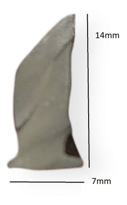 Alternative view of Burlete Perfil Terminacion Ventana Goma Epdm 14mm X 5mt