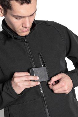 Alternative view of Campera Frio Trabajo Softshell Abrigo Ombu Aire Libre Xxxl