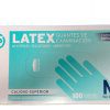 Guantes Descartables Latex Natural Examinacion X 100 Unid
