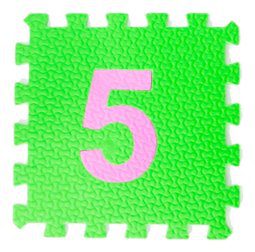 Alternative view of Pisos Goma Eva Encastrable 10 Piezas Numeros - Rex