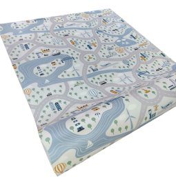 Alternative view of Piso Vinilico Alfombra En Rollo Infantil City Calles 3mm