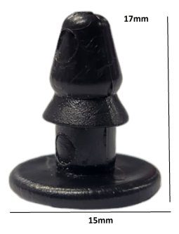 Alternative view of Broche Cinta Cubre Cerco Boton Remache X 100 Unidades P/10m2