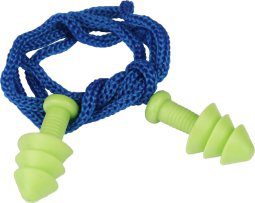 Paquete De 10 Tapones Auditivos Reusables 26 Db Libus Color Verde