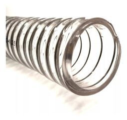Manguera Pvc Transparente Atoxica Malla Acero 3/4 19mm X10mt