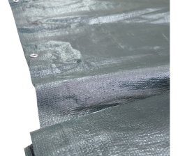 Alternative view of Rafia Laminada Verde Cubrecerco C/ojales 1,50 Mt X Rollo 50m