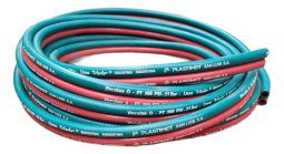 Manguera Soldadura Bi Tubo Oxigeno Acetileno 6-8mm X 50mts