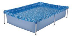 Pileta Estructural Rectangular Mor 001002 Con Capacidad De 1000 Litros De 1.89m De Largo X 1.26m De Ancho Azul Diseño Agua